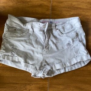 White shorts!! Size 9